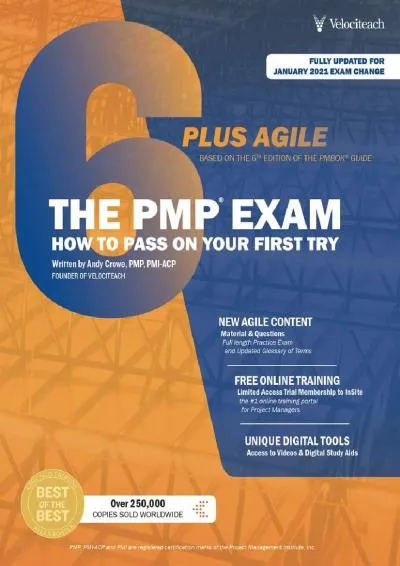 [EBOOK] -  The PMP Exam: How to Pass on Your First Try: 6th Edition + Agile (Test Prep