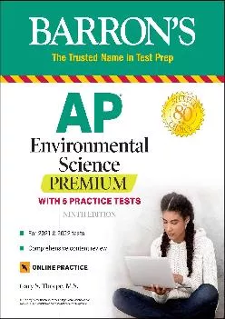 [READ] -  AP Environmental Science Premium: With 5 Practice Tests (Barron\'s Test Prep)