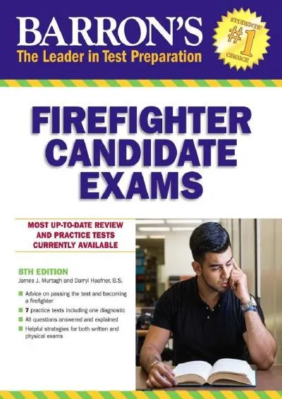 [EBOOK] -  Firefighter Candidate Exams (Barron\'s Test Prep)