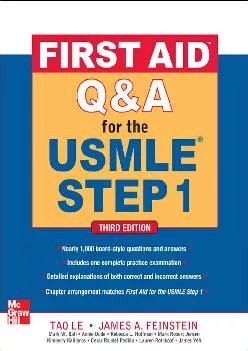 [EPUB] -  First Aid Q&A for the USMLE Step 1, Third Edition