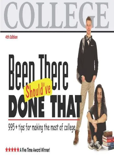 [EPUB] -  Been There, Should\'ve Done That: tips for making the most of college