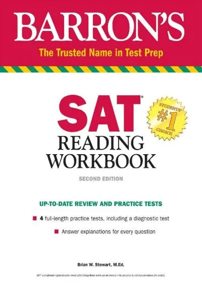 [EBOOK] -  SAT Reading Workbook (Barron\'s Test Prep)