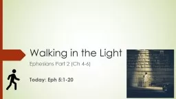 Walking in the Light Ephesians Part 2 (Ch 4-6)