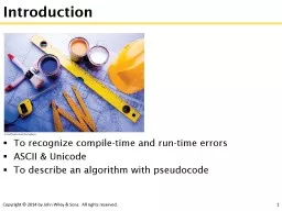 Introduction To  recognize compile-time and run-time