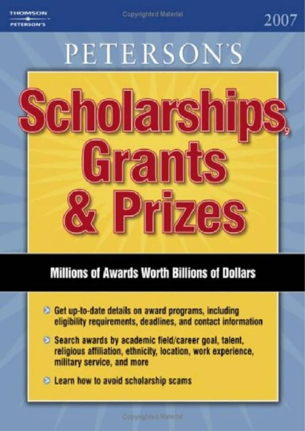 PDF-[DOWNLOAD] - Scholarships, Grants & Prizes 2007 (Peterson\'s Scholarships, Grants & Prizes)