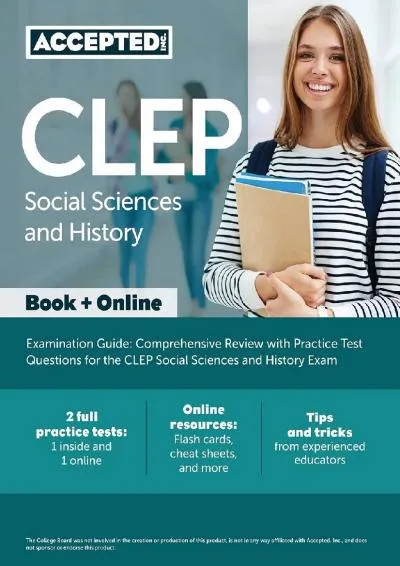 [EBOOK] -  CLEP Social Sciences and History Examination Guide: Comprehensive Review with Practice Test Questions for the CLEP Social ...