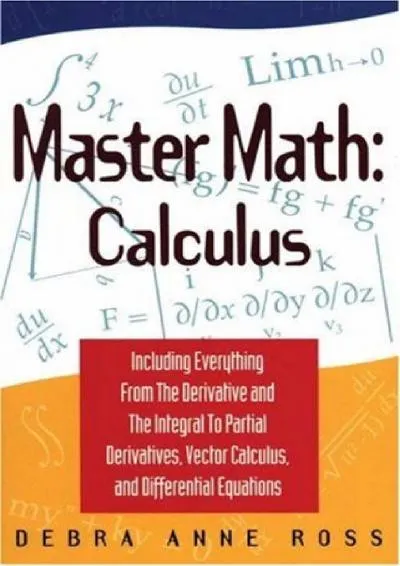 [DOWNLOAD] -  Master Math: Calculus (Master Math Series)