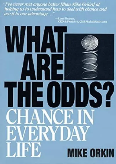 [EBOOK] -  What Are The Odds?: Chance In Everyday Life