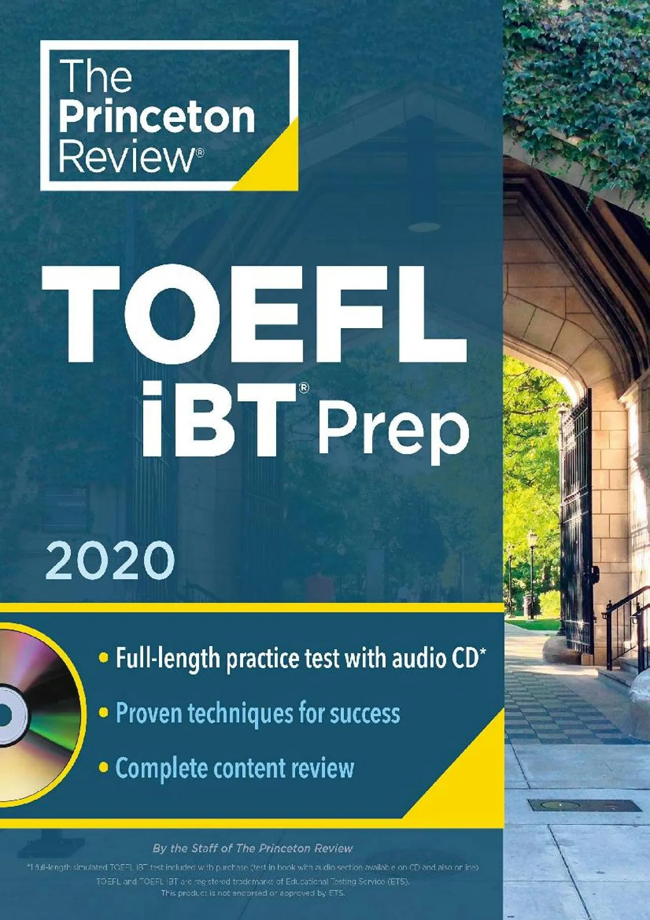 PDF-[EPUB] - Princeton Review TOEFL iBT Prep with Audio CD, 2020: Practice Test + Audio CD