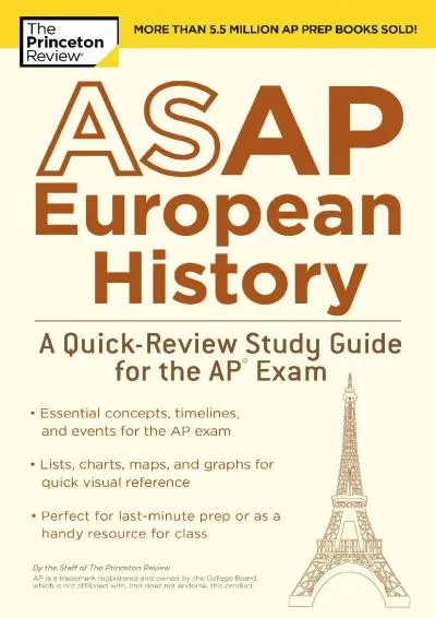 [READ] -  ASAP European History: A Quick-Review Study Guide for the AP Exam (College Test Preparation)