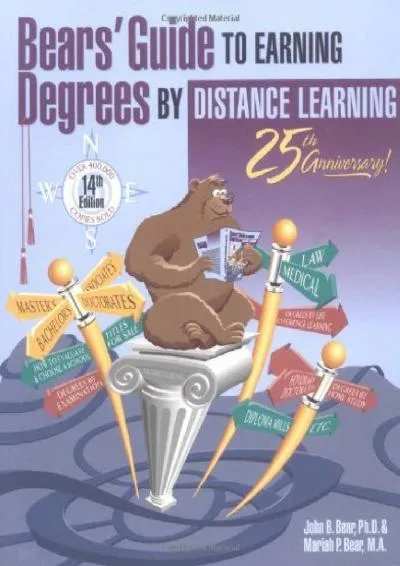 [EPUB] -  Bears\' Guide to Earning Degrees by Distance Learning (Bear\'s Guide to Earning Degrees Nontraditionally)