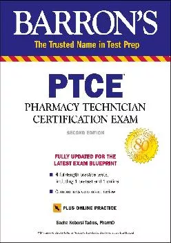 [EBOOK] -  PTCE with Online Test: Pharmacy Technician Certification Exam (Barron\'s Test