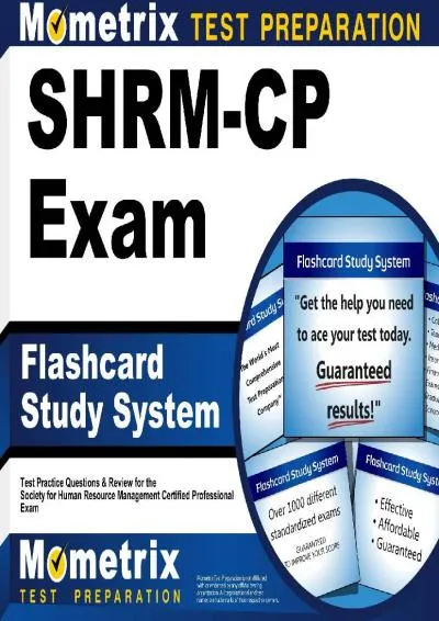 [EBOOK] -  SHRM-CP Exam Flashcard Study System: SHRM Test Practice Questions & Review for the Society for Human Resource Management C...