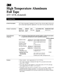 High Temperature AluminumFoilTape
