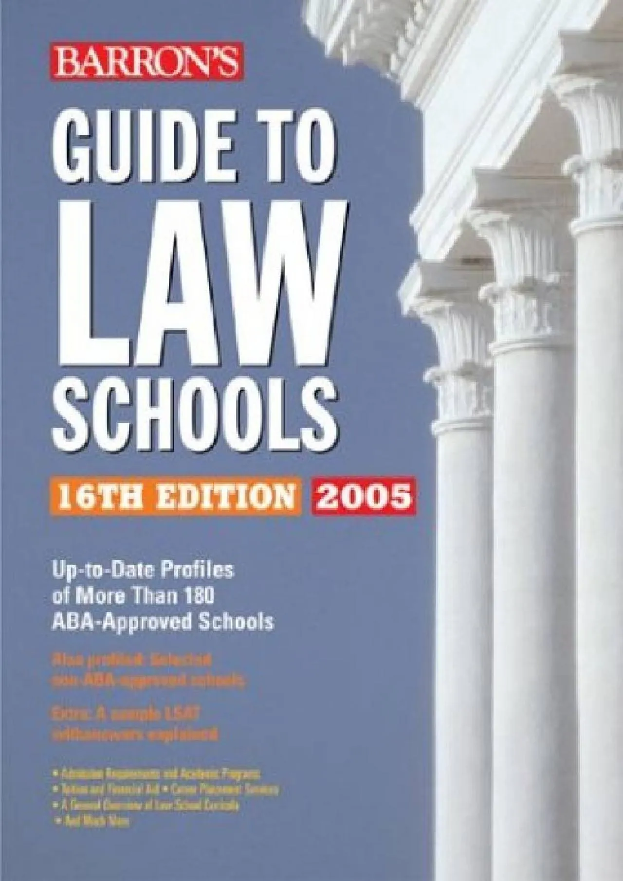 PDF-[EPUB] - Barron\'s Guide to Law Schools: 16th Edition 2005