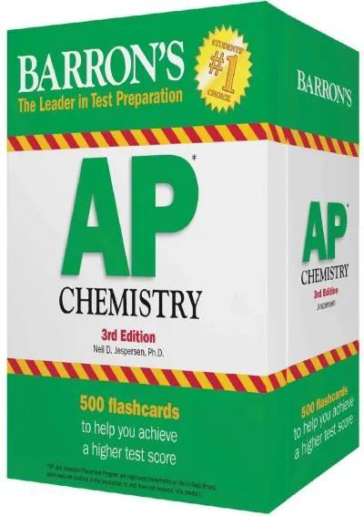 [EBOOK] -  AP Chemistry Flash Cards (Barron\'s Test Prep)