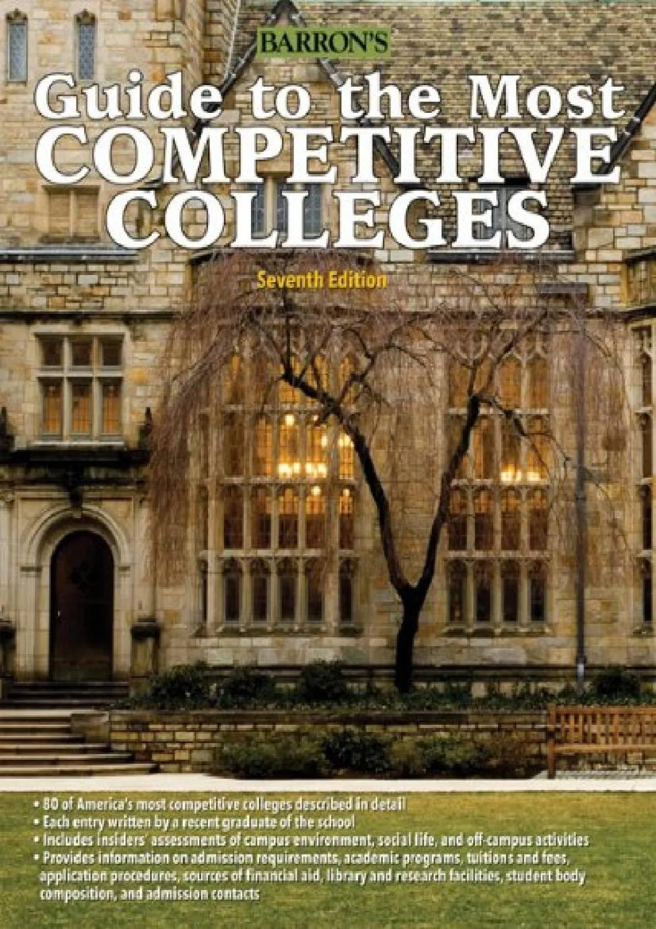 PDF-[READ] - Barron\'s Guide to the Most Competitive Colleges