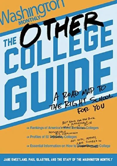 [EPUB] -  The Other College Guide: A Roadmap to the Right School for You