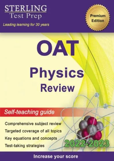 [EPUB] -  Sterling Test Prep OAT Physics Review: Complete Subject Review