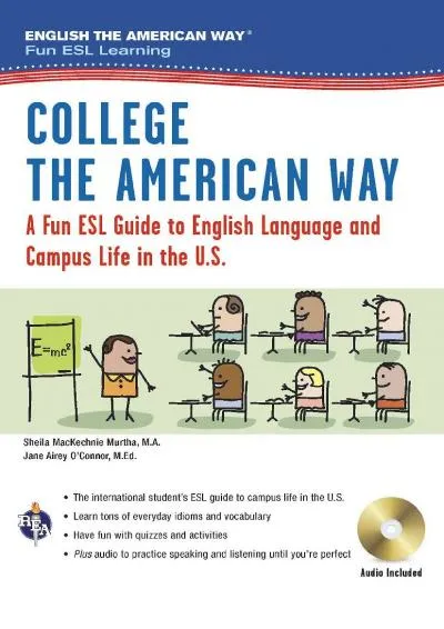 [DOWNLOAD] -  English the American Way: A Fun ESL Guide for College Students (Book + Audio) (English as a Second Language Series)