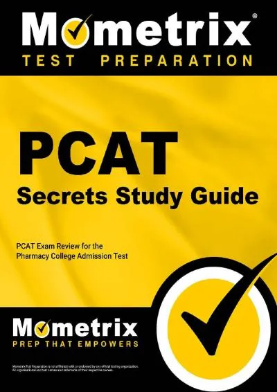 [EBOOK] -  PCAT Secrets Study Guide: PCAT Exam Review for the Pharmacy College Admission