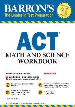 [DOWNLOAD] -  ACT Math and Science Workbook (Barron\'s Test Prep)