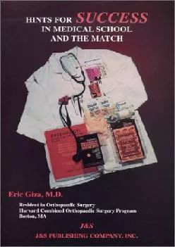 [EBOOK] -  Hints for Success in Medical School and the Match