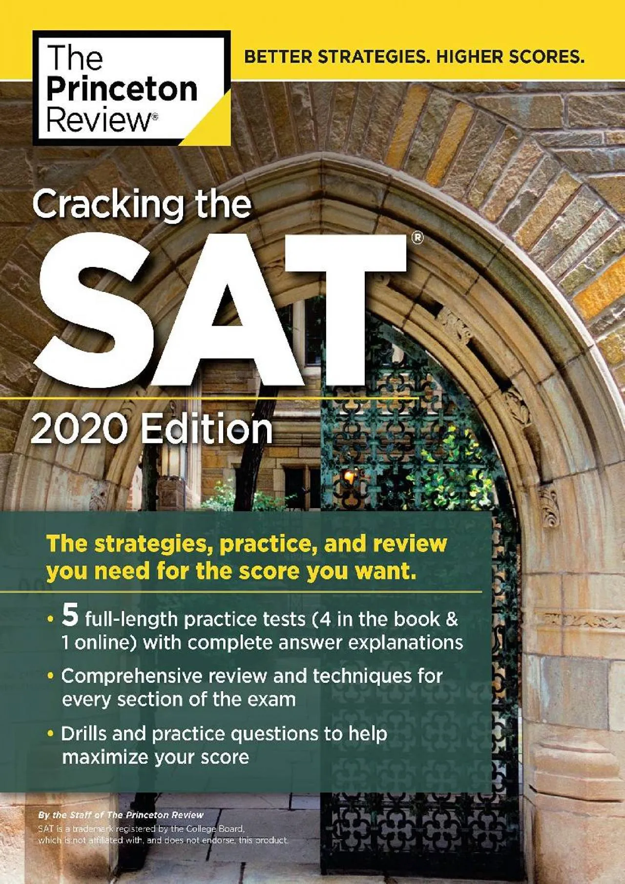 PDF-[EBOOK] - Cracking the SAT with 5 Practice Tests, 2020 Edition: The Strategies, Practice,