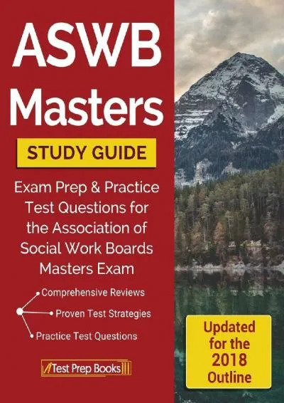 [READ] -  ASWB Masters Study Guide: Exam Prep & Practice Test Questions for the Association