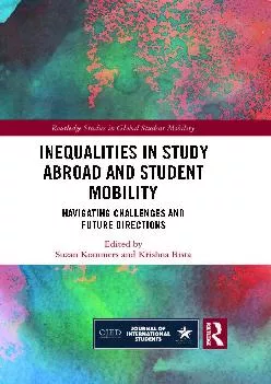 [READ] -  Inequalities in Study Abroad and Student Mobility (Routledge Studies in Global Student Mobility)