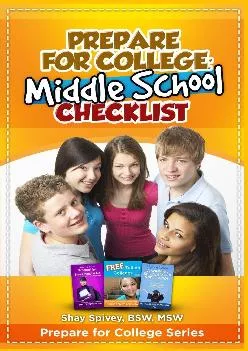 [EPUB] -  Prepare for College: Middle School Checklist