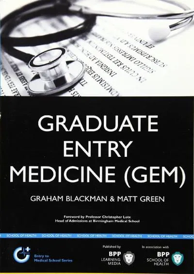 [DOWNLOAD] -  Graduate Entry Medicine (GEM) (Entry to Medical School)
