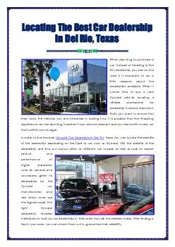 Locating The Best Car Dealership In Del Rio