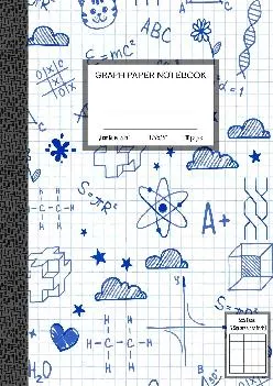 [EPUB] -  Graph Paper Notebook, Quad Ruled 5 squares per inch: Math and Science Composition