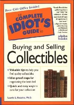 [EPUB] -  Complete Idiot\'s Guide to Buying and Selling Collectibles
