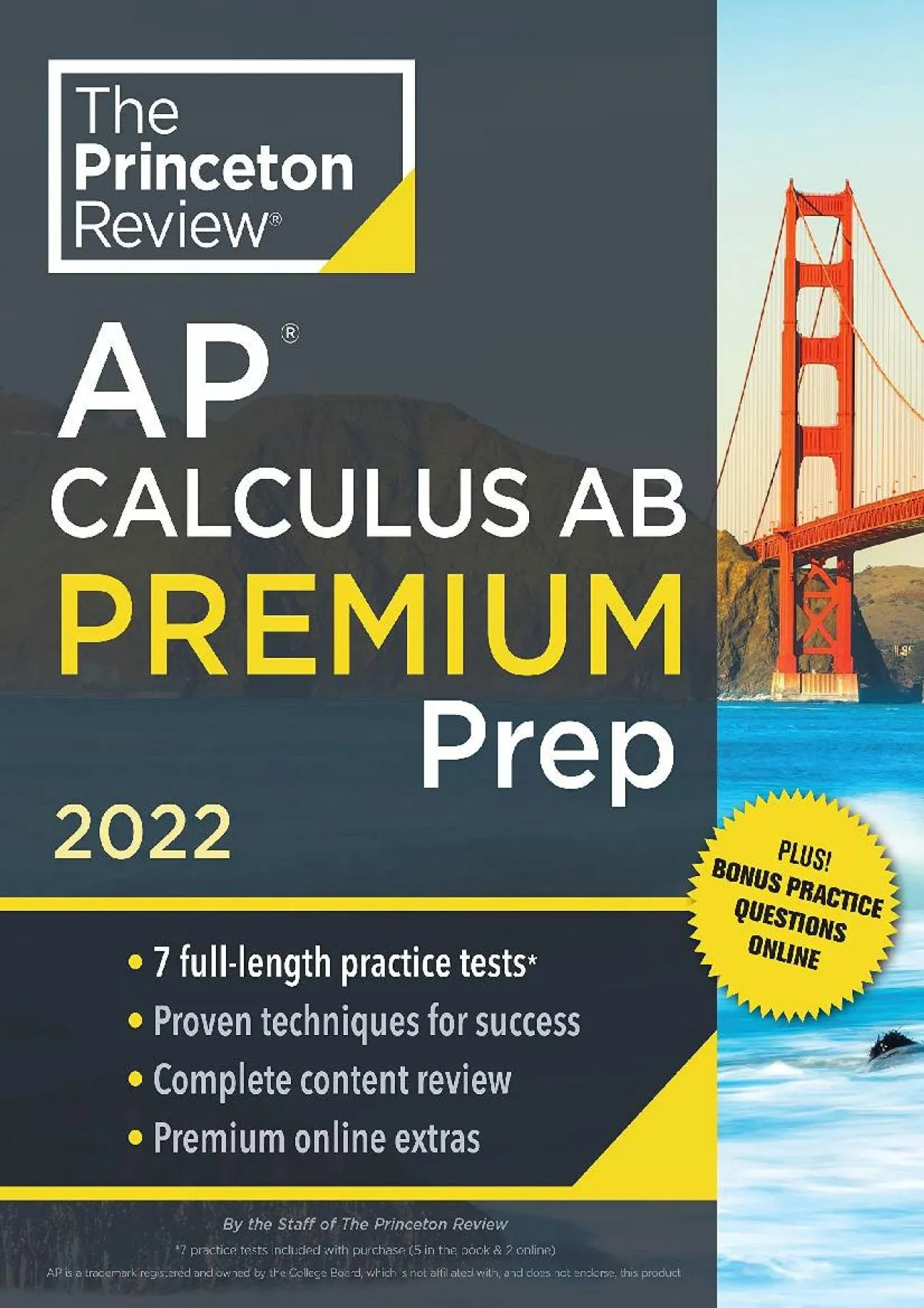 PDF-[DOWNLOAD] - Princeton Review AP Calculus AB Premium Prep, 2022: 7 Practice Tests + Complete