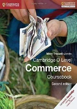 [EPUB] -  Cambridge O Level Commerce Coursebook (Cambridge International Examinations)