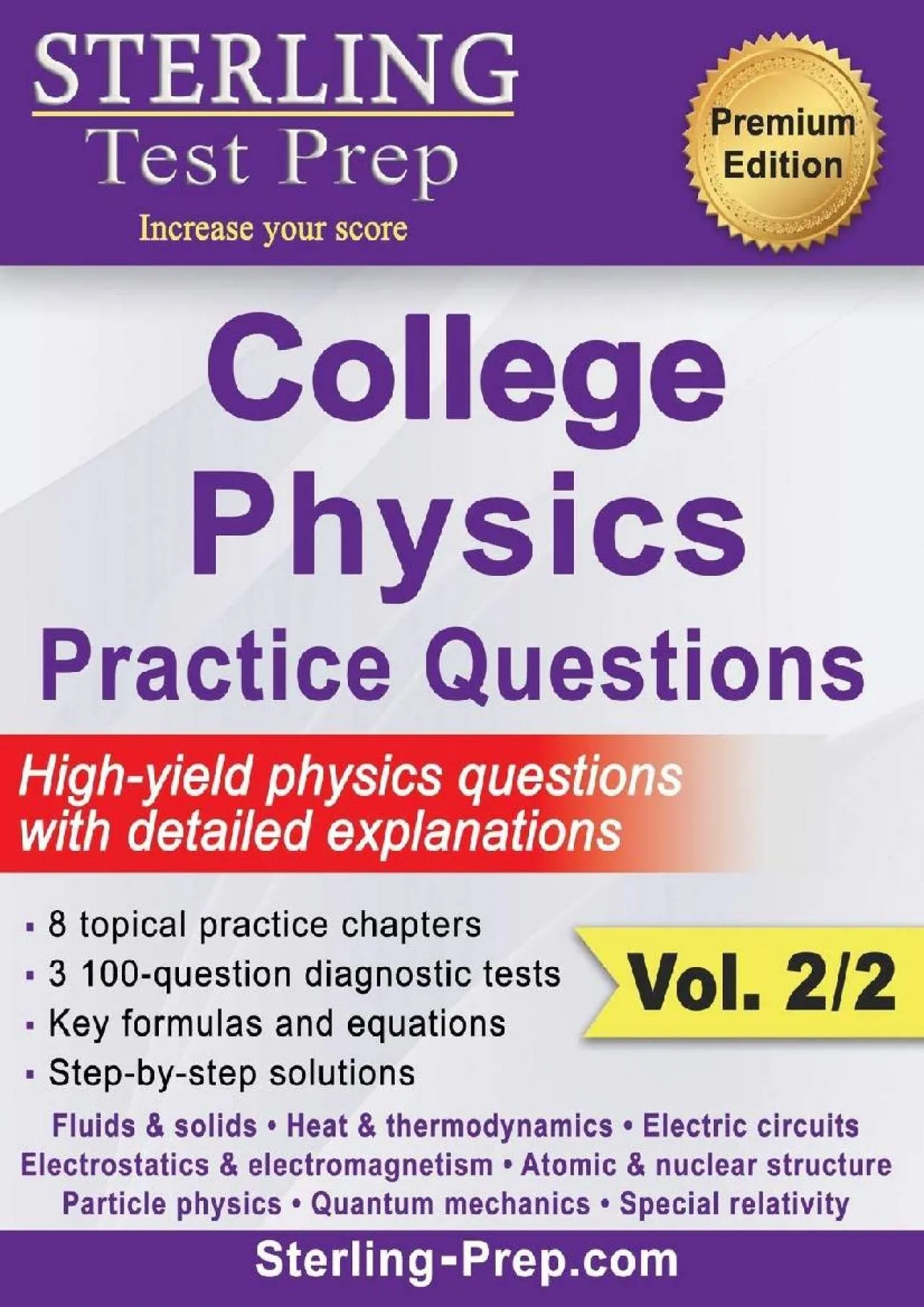 PDF-[EPUB] - Sterling Test Prep College Physics Practice Questions: Vol. 2, High Yield College