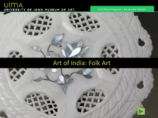 Art of India  folk art