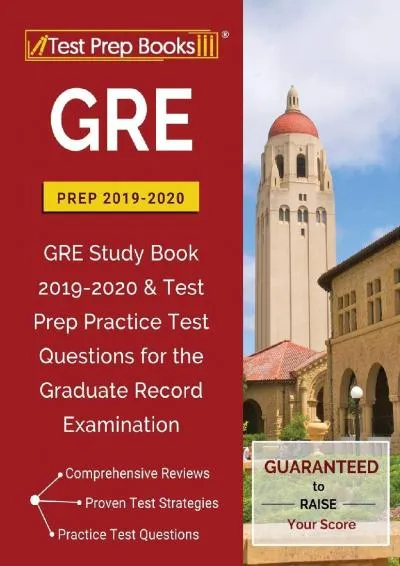 [EBOOK] -  GRE Prep 2019 & 2020: GRE Study Book 2019-2020 & Test Prep Practice Test Questions for the Graduate Record Examination