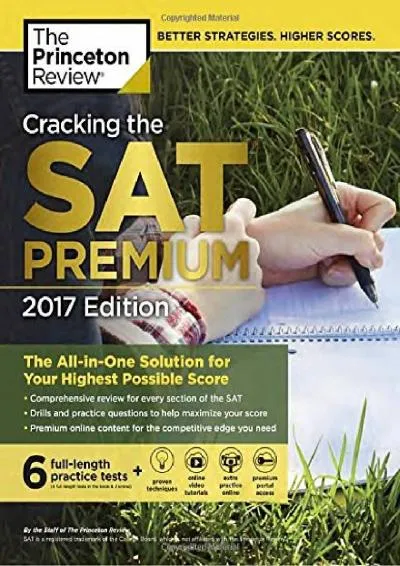 [EPUB] -  Cracking the SAT Premium Edition with 6 Practice Tests, 2017: The All-in-One