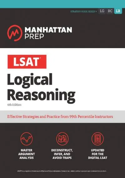 [EPUB] -  LSAT Logical Reasoning (Manhattan Prep LSAT Strategy Guides)