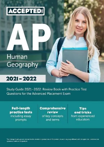 [EPUB] -  AP Human Geography Study Guide 2021-2022: Review Book with Practice Test Questions for the Advanced Placement Exam