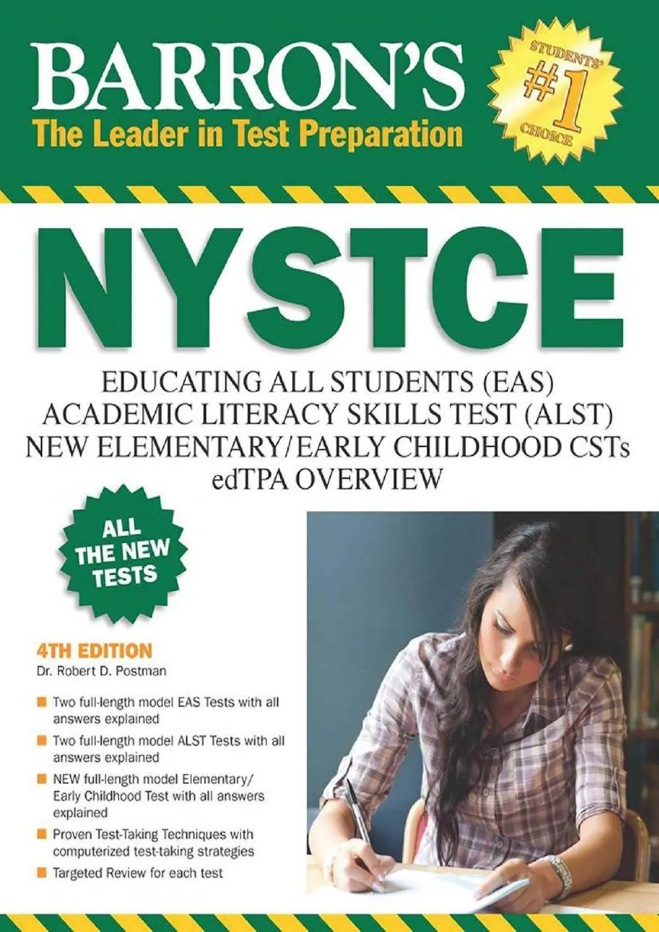 PDF-[EPUB] - NYSTCE: EAS / ALST / CSTs / edTPA (Barron\'s Test Prep NY)