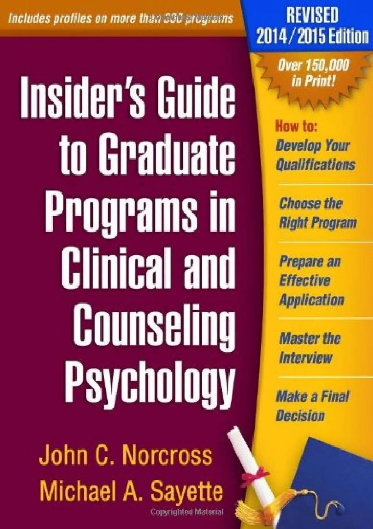 PDF-[READ] - Insider\'s Guide to Graduate Programs in Clinical and Counseling Psychology,