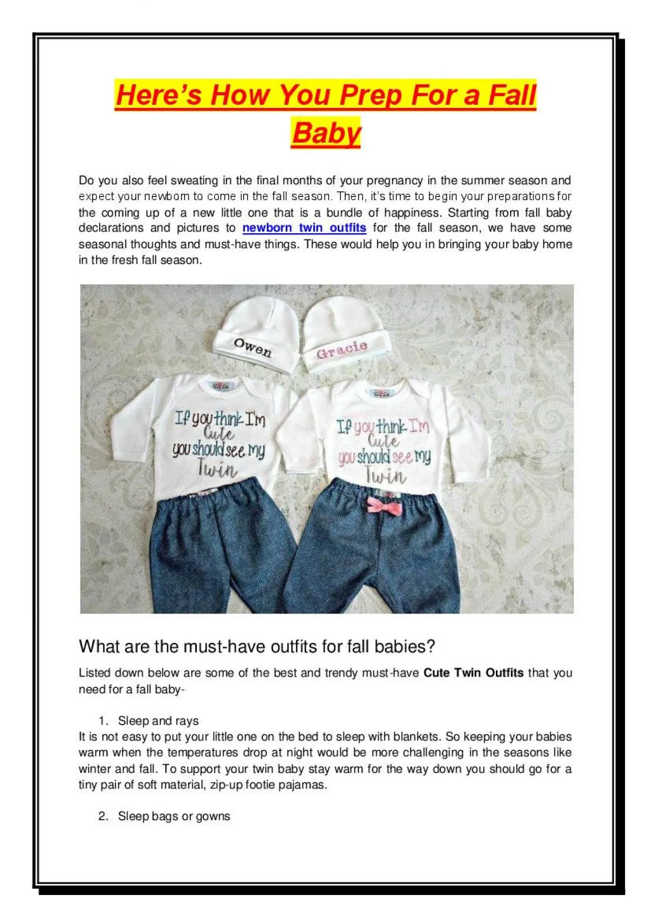 PDF-Here’s How You Prep For a Fall Baby