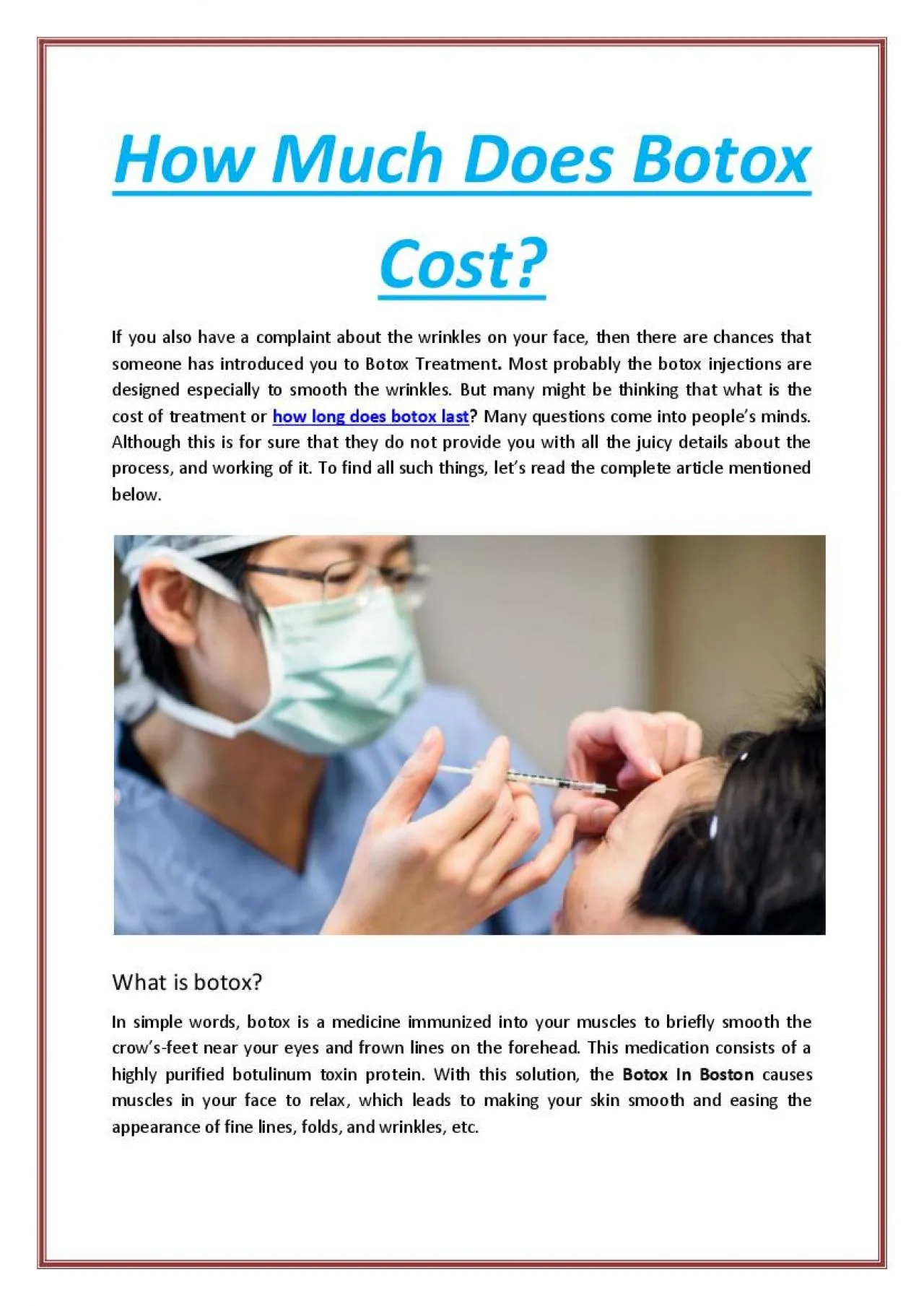 PDF-How Much Does Botox Cost?