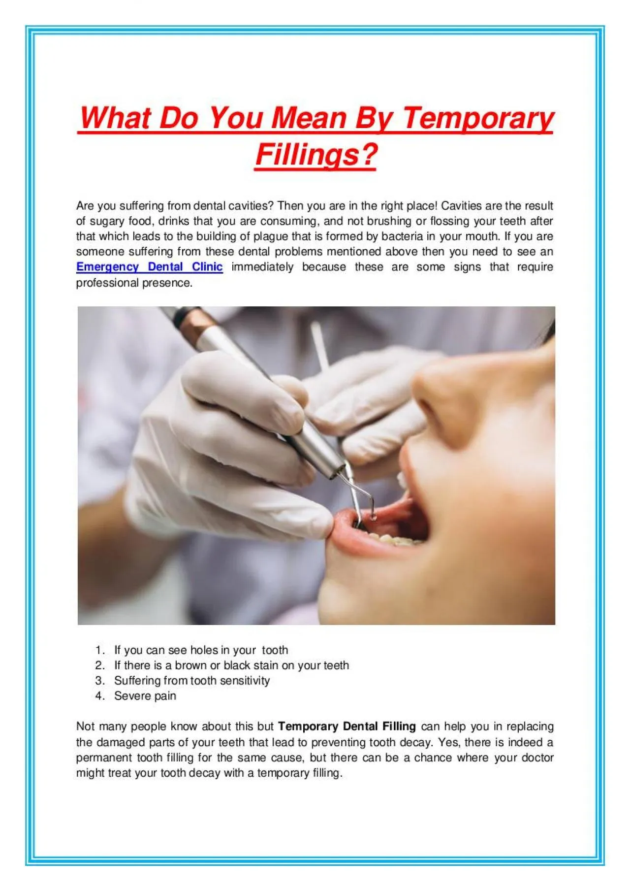 PDF-What Do You Mean By Temporary Fillings?