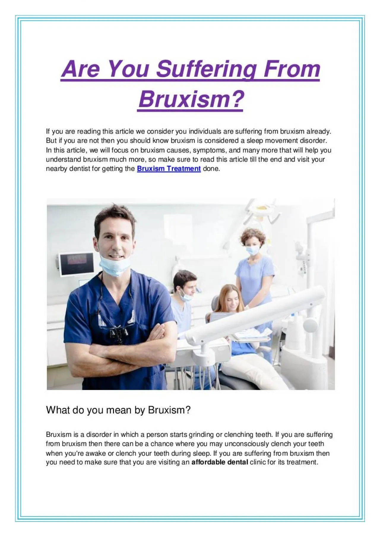 PDF-Are You Suffering From Bruxism?