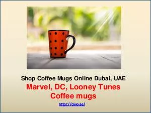 Coffee Mugs Online Dubai, UAE | Marvel, DC, Looney Tunes Coffee mugs
